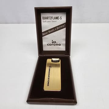 Vintage IM Corona QuartzFlame-S Gouden Aansteker |Dräg Nieu, Ophalen of Verzenden, Nieuw
