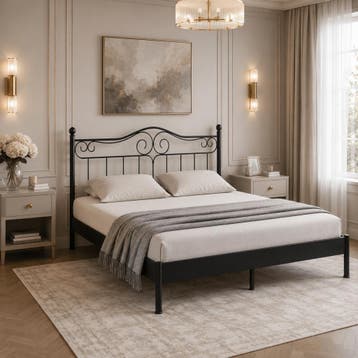 Van Schaik Baiona Metalen Bed - 180 x 210, Nieuw