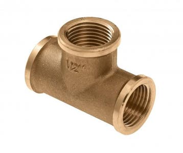 BONFIX Draad messing T-stuk 3/4 bi.dr., Doe-het-zelf en Verbouw, Ophalen of Verzenden, Nieuw