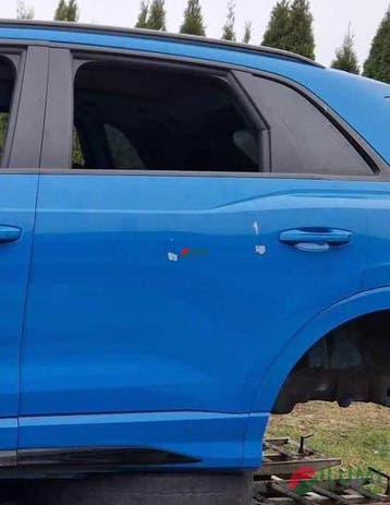 Achterdeur links compleet Audi Q3 83A in kleur LV5C 2019, Verzenden, Gebruikt