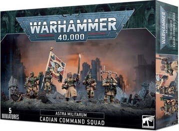 Cadian Command Squad - Astra Militarum, Ophalen of Verzenden, Nieuw