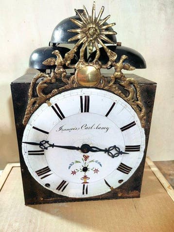 Comtoise klok - Messing, Staal - 1800-1850