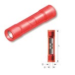 Tirex automotive Stootverbinder ROOD geïsoleerd met venster,, Auto diversen, Autogereedschap, Ophalen of Verzenden, Nieuw