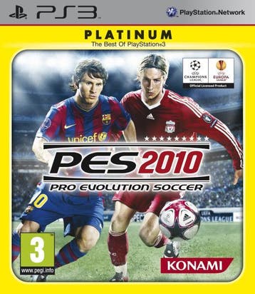 Pro Evolution Soccer 2010 (platinum) (PlayStation 3), Verzenden, Gebruikt