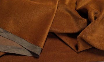 Simta Telerie : Elegante velluto bruno-ramato – qualità, Antiek en Kunst