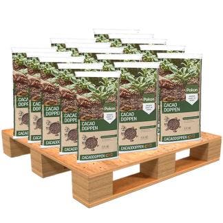 Cacaodoppen pallet | 1800 L | Pokon (Natuurlijk), Tuin en Terras, Verzenden