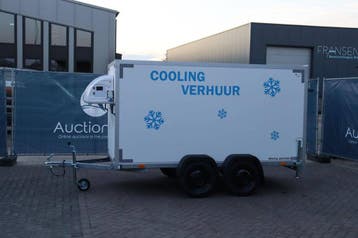 Veiling: Gesloten Koelaanhangwagen 300x150cm 2025 Nieuw, Auto diversen, Aanhangers en Bagagewagens, Ophalen, Nieuw