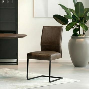 Set van 8 Leren eetkamerstoelen Remix - Granada Ash, Ophalen of Verzenden, Nieuw, Leer