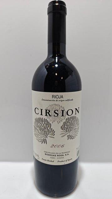 2006 Bodegas Roda, Cirsion - Rioja - 1 Fles (0,75 liter), Nieuw