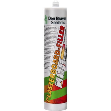 Den Braven Zwaluw Plasterboard-filler Wit 310 ml, Ophalen of Verzenden, Nieuw