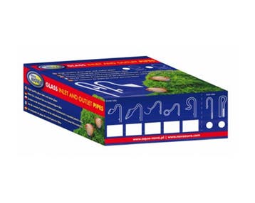 Aqua Nova glazen in- en uitlaat buizen 12/16 mm, Ophalen of Verzenden, Nieuw