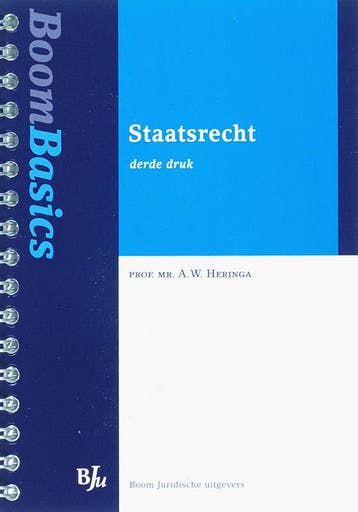 Boom Basics Staatsrecht / Boom Basics - A.W. Heringa, Verzenden, Gelezen, A.W. Heringa