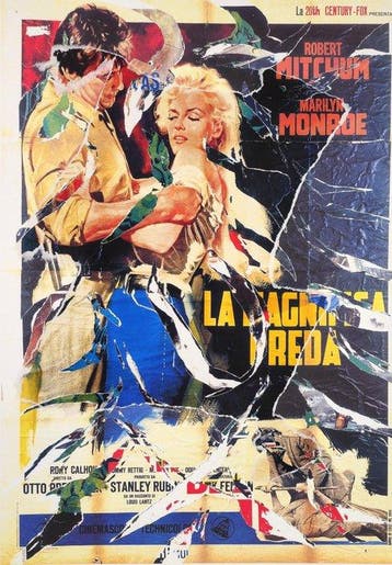 Mimmo Rotella (1918-2006) - La Magnifica preda ( The