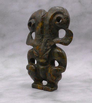 sculptuur, Hongshan Cultuur Alien achtige Gehoornde Godheid, Verzamelen
