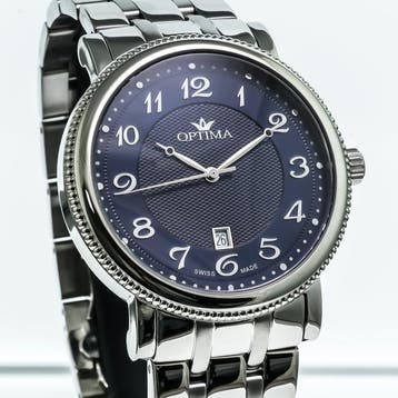 Optima - Swiss Made Watch - OSM426-SS-9 - Zonder, Nieuw