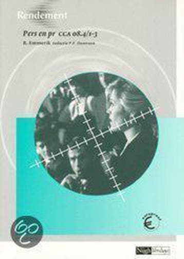 Rendement Pers en pr Leerlingenboek - Ron Emmerik, Verzenden, Gelezen, Ron Emmerik