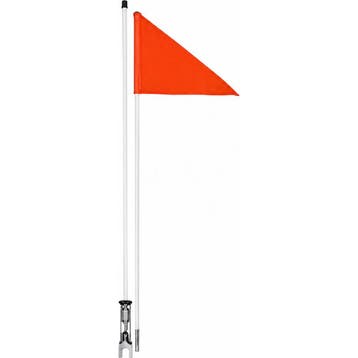 Pexkids Oranje veiligheidsvlag - deelbaar - 150 cm - fibe..., Fietsen en Brommers, Ophalen of Verzenden, Nieuw