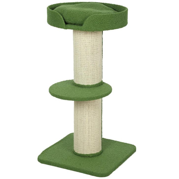 TRUUSK Kattenboom 91cm - Speelboom met Kattenbed - Platform, Diversen, Schoolbenodigdheden, Nieuw, Verzenden