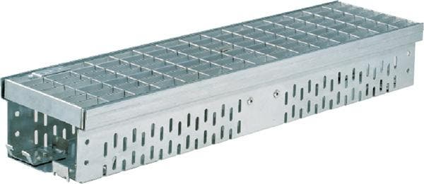 ACO Glassline gootelement 0,5 mtr + verzinkt rooster, Doe-het-zelf en Verbouw, Overige Doe-het-zelf en Verbouw, Ophalen of Verzenden