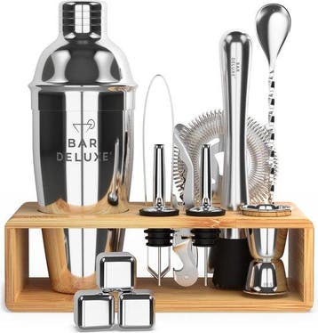 2dekans | BarDeluxe® Cocktail Set - 13-Delig -, Ophalen of Verzenden, Zo goed als nieuw