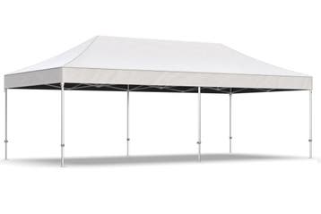 Easy up partytent 4x8m - Professional | PVC gecoat polyester, Partytent, 6 meter of meer, Nieuw, 2 meter of meer