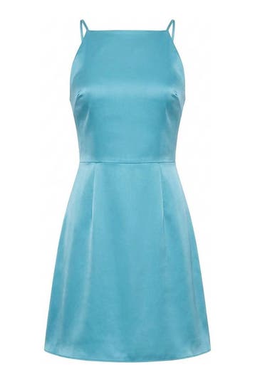 Samsoe Samsoe Jurk in maat XS Blauw, Samsoe Samsoe, Verzenden, Zo goed als nieuw, Blauw