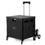 Packaway 50L Opvouwbare Boodschappentrolley voor Trappen, Ophalen of Verzenden, Nieuw, Krat, Opvouwbaar