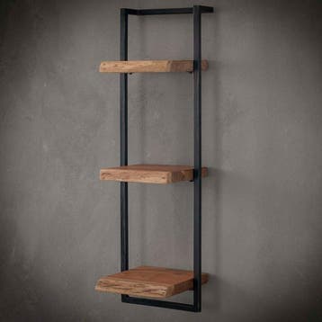 Fraaai Woody metaal wandplank 30x100 cm - Outlet A, Huis en Inrichting, Ophalen of Verzenden, Nieuw