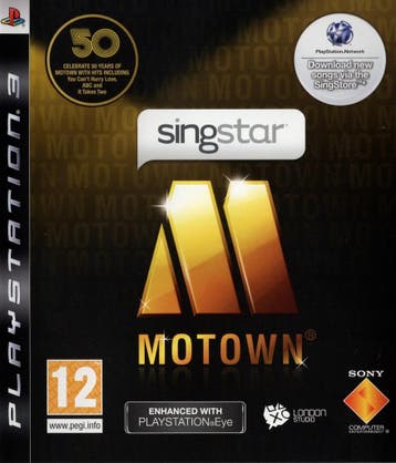 SingStar Motown - PlayStation 3 PS3 - PAL EUR - CIB, Spelcomputers en Games, Ophalen of Verzenden, Zo goed als nieuw