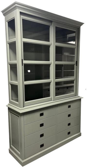 Buffetkast Engels groen - groen Hengelo 150 x 240cm, Ophalen of Verzenden, Nieuw
