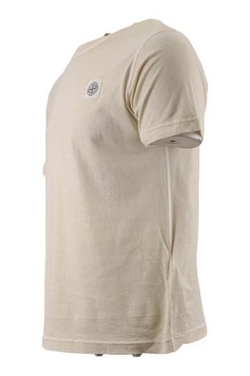 Stone Island T-shirt in maat S Wit, Verzenden, Gedragen, Wit, Stone Island