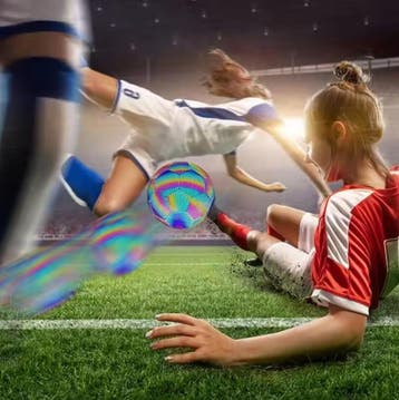 Reflecterende Voetbal Maat 4 en 5 – Glow Trainingsbal, Sport en Fitness, Voetbal, Verzenden, Nieuw
