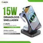 2dekans | iSetchi MagSafe 5-in-1 Draadloze Oplader (15W, Ophalen of Verzenden, Zo goed als nieuw