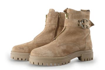 Shoecolate Veterboots in maat 41 Beige, Shoecolate, Verzenden, Beige, Overige typen