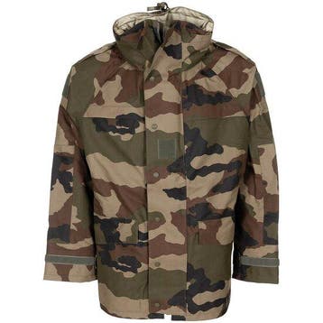 Franse leger hardshell regenjas met capuchon, Gore-Tex,  ..., Ophalen of Verzenden, Nieuw, Regenjas, Heren