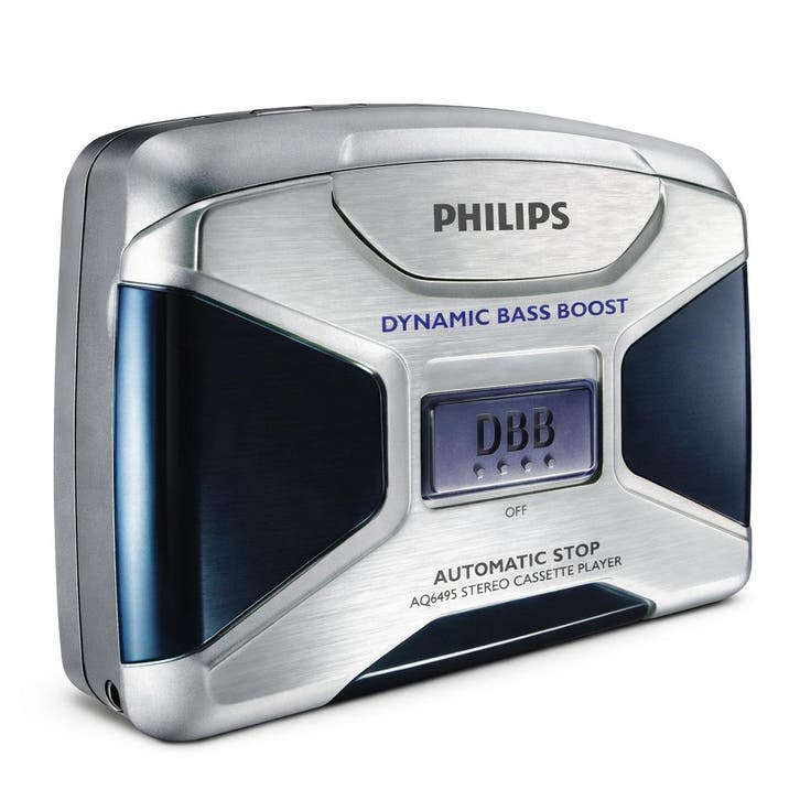 Philips Draagbare Cassette Speler / Walkman AQ6495/00C - Zil, Audio, Tv en Foto, Overige Audio, Tv en Foto, Nieuw, Verzenden