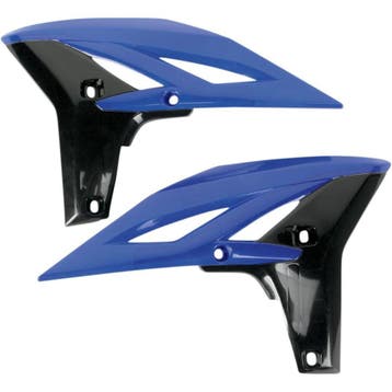 UFO Radiateurkappen Yamaha YZ250F 2010 reflex blauw/zwart -, Ophalen of Verzenden, Nieuw
