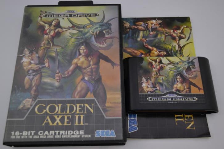 Golden Axe II (MD CIB), Spelcomputers en Games, Games | Sega, 2 spelers, Zo goed als nieuw, Verzenden