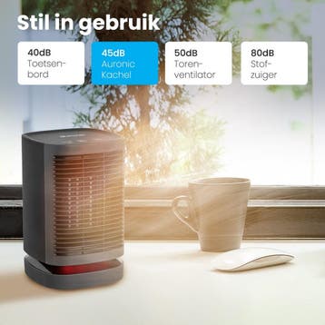 2dekans | Auronic Elektrische Kachel - Ventilatorkachel - 3, Witgoed en Apparatuur, Ophalen of Verzenden, Zo goed als nieuw
