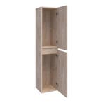Brauer Joy - Hoge Kast - 160 cm - 2 Deuren - Greeploos -, Ophalen of Verzenden, Nieuw