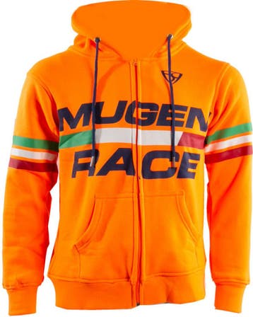 MUGENRACE Bigger Oranje Zip Hoodie, Motoren, Kleding | Motorkleding, Nieuw met kaartje, Overige typen, MUGENRACE, Heren