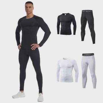 Heren Compressie Sportkleding Set - Trainingspak voor Fitnes, Verzenden, Nieuw