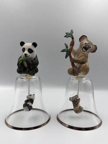 Themacollectie - Franklin Mint Lot de 2 clochettes de