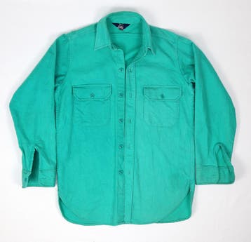 Woolrich heren overshirt mintgroen maat M Mist foto, Verzenden, Gedragen