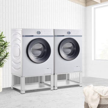 [en.casa] Wasmachine sokkel dubbel Cremlingen verhoger met p, Witgoed en Apparatuur, Verzenden, Nieuw