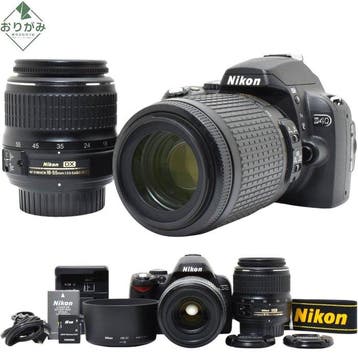 Nikon D40 CCD Sensor + AF-S 3.5-5.6/18-55mm G II +, Audio, Tv en Foto, Fotocamera's Digitaal, Nieuw