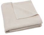 Jollein Basic Knit Oatmeal 100 x 150 cm Ledikantdeken, Verzenden, Nieuw