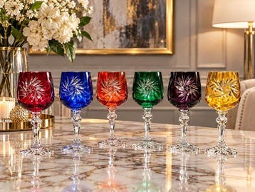 Drinkservies (6) - Kristal