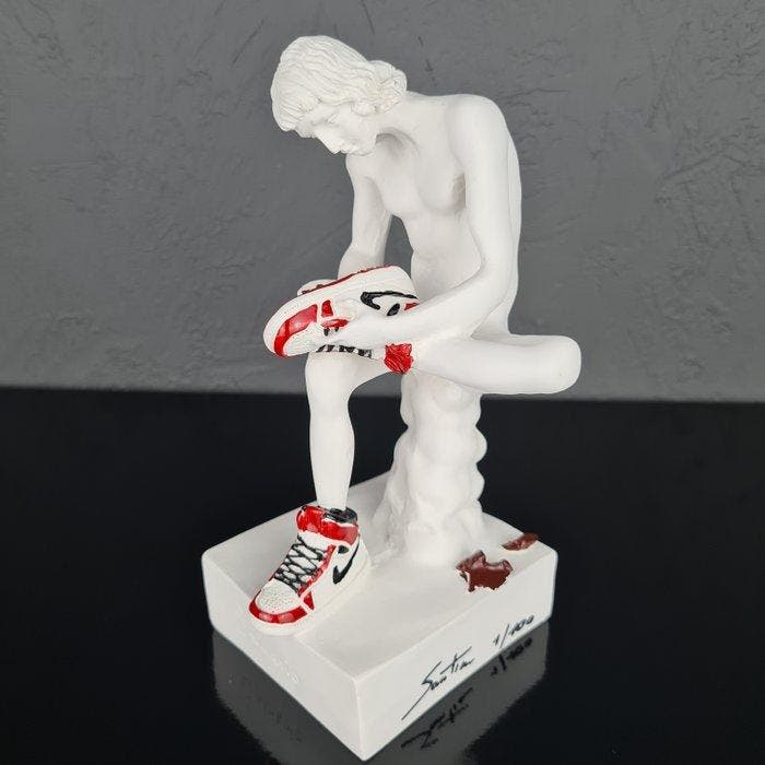 Santicri (1992) - Spinario fail, Antiek en Kunst, Kunst | Designobjecten