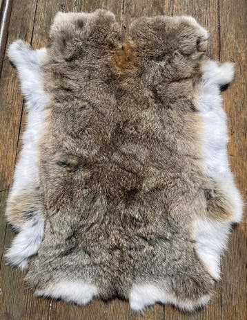 XL Konijnenvachtjes  - konijnenbontjes!, Huis en Inrichting, Woonaccessoires | Overige, Ophalen of Verzenden, Nieuw